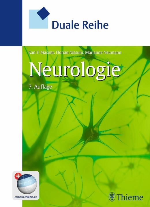 Produktbild Duale Reihe Neurologie (Deutsch, Florian Masuhr, Karl F. Masuhr, Marianne Neumann, 2013)