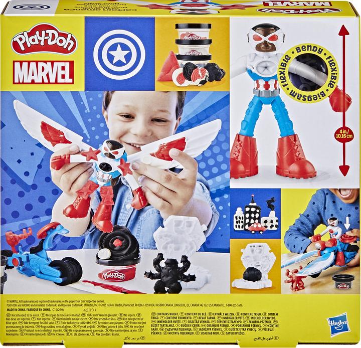 Produktbild Play-Doh PD Captain America Moto-Slicer