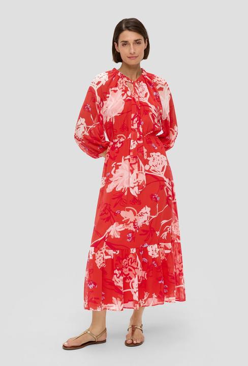 Produktbild s.Oliver Kleid Maxikleid aus Chiffon (36)