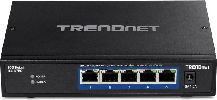 Produktbild Trendnet TEG-S750 (5 Ports)
