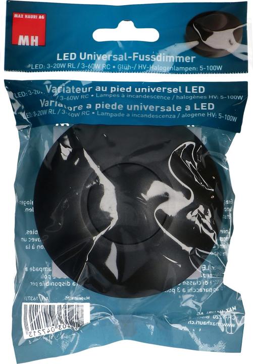 Actual product image Max Hauri Universal foot dimmer