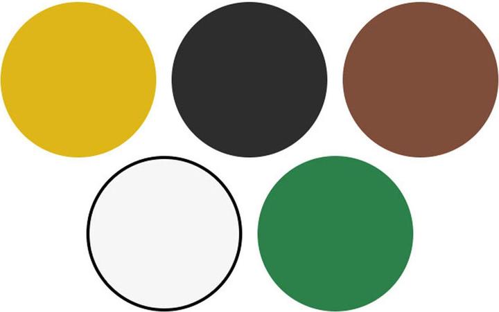 Actual product image Creall Supersoft Klei Safari kleuren, 1750gr.