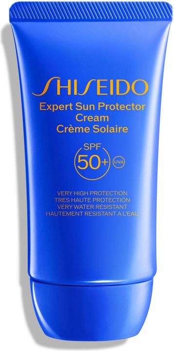 Actual product image Shiseido Expert Sun (Sun cream face, SPF 50+, 50 ml, 77 g)