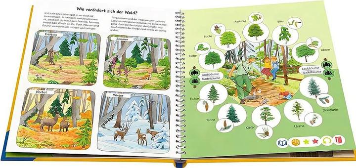 Actual product image tiptoi Wieso? Weshalb? Warum? Unser Wald (German, Kerstin M. Guilt, Patricia Mennen, 2023)