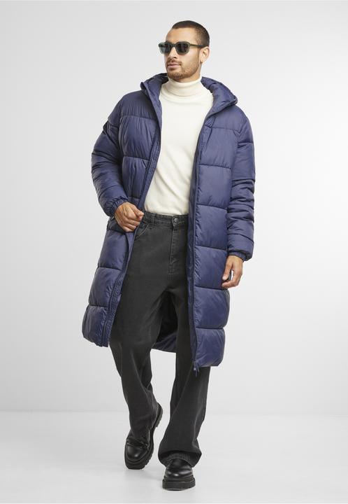 Produktbild Urban Classics - Long Puffer winterjas - S - Donkerblauw (S)