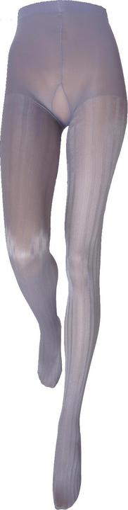 Actual product image Levee Pinstripe tights, colour 712 steel, size 56-58 (60 DEN, 56 - 58)