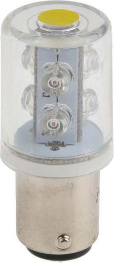 Produktbild RS PRO LED 6-Chip-LED BA15d 24VAC/DC gelb