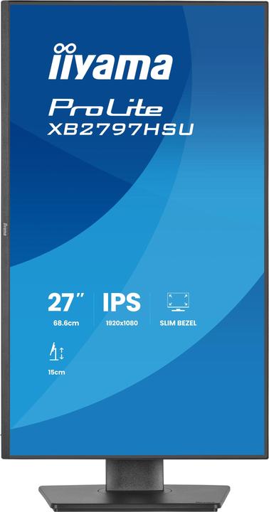 Actual product image iiyama XB2797HSU-B1 (1920 x 1080 pixels, 27")