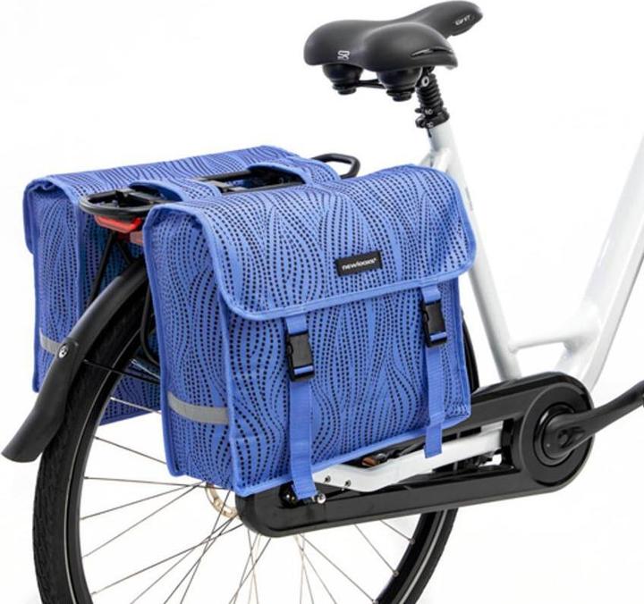Productafbeelding New Looxs Fiori dubbele Alma blauwe tas (30 l, Draagtas)