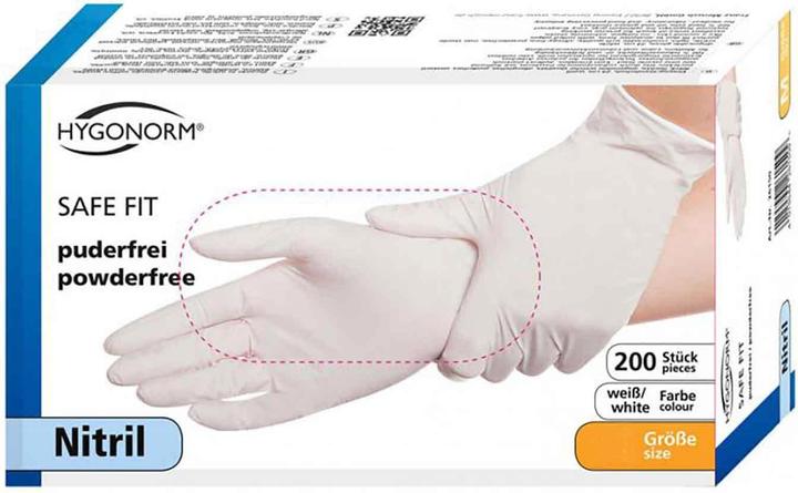 Actual product image Hygonorm Nitrile disposable gloves powder-free (L)