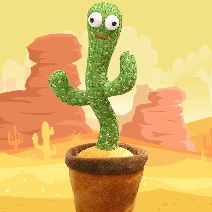 Actual product image I Am Creative Singing LED cactus (11.50 cm)