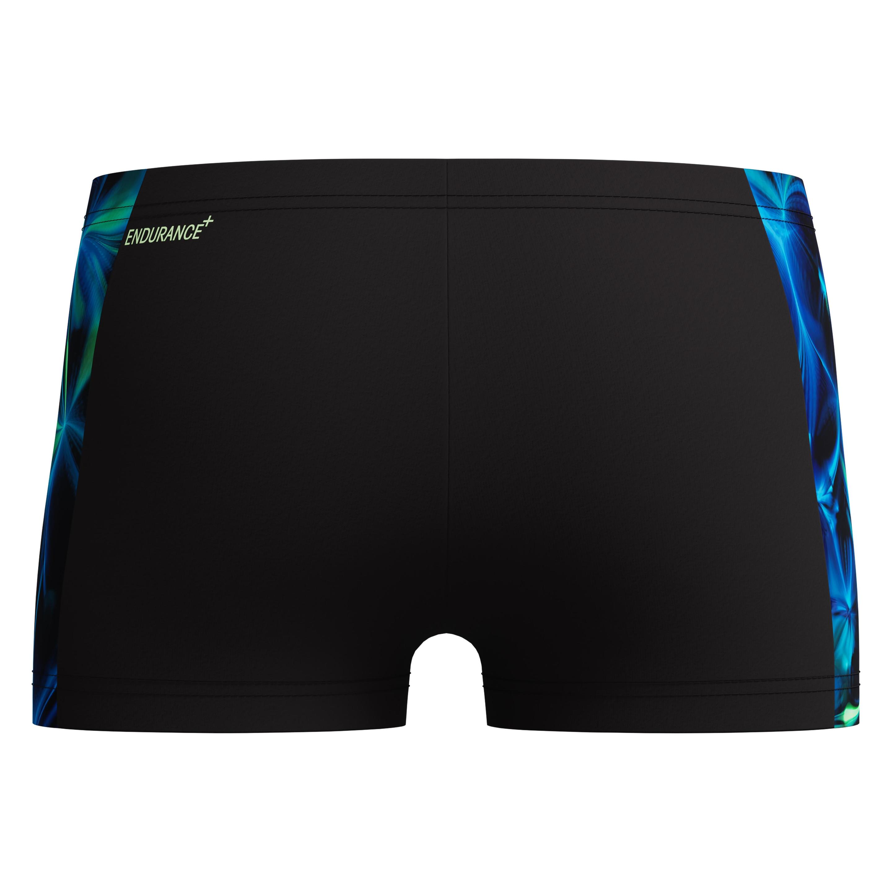 Speedo, Unisex, Zwembroek, Print Panel Aquashort, Zwart, (152)