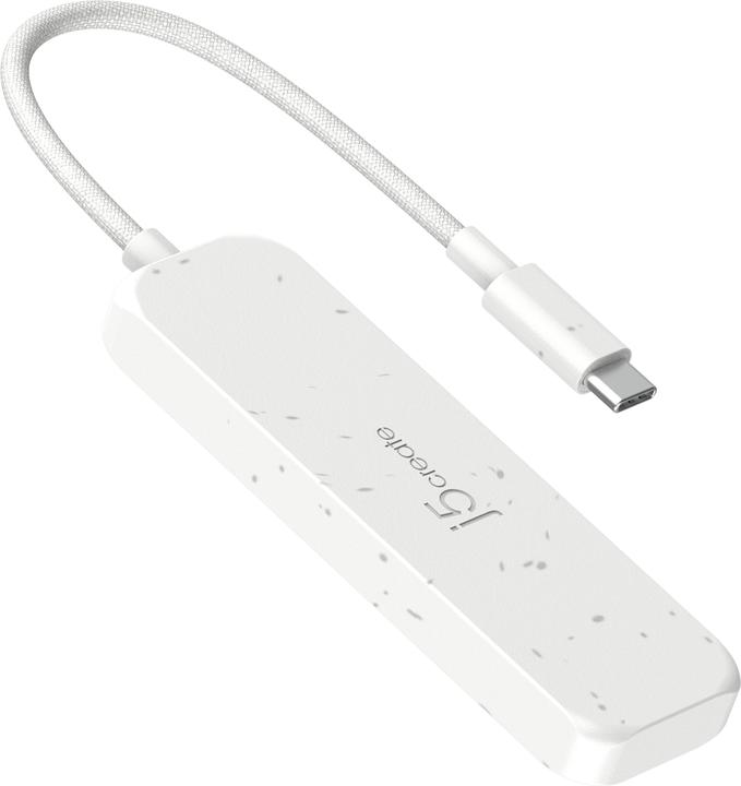 Actual product image j5Create Eco-Friendly USB-C to 4-Port Type-C Gen 2 Hub, USB 3.2 Gen 1 (3.1 Gen 1) Type-C, USB 3.2 Ge (USB-C, 4 Ports)