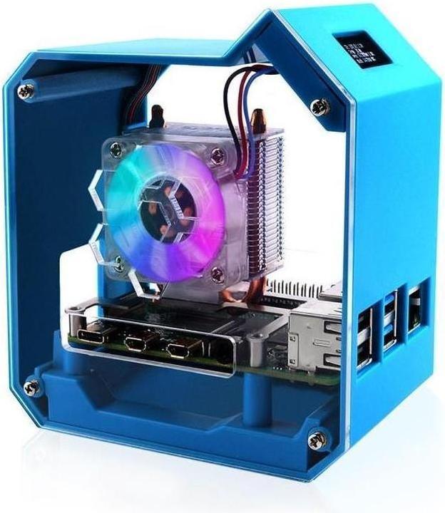 Raspberry Pi EB121899 - Mini Tower Kit for 4B, desktop computer case