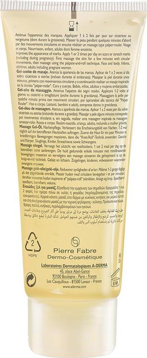 Nährwerte und Zutaten A-Derma Epitheliale A.H. Massage (100 ml)