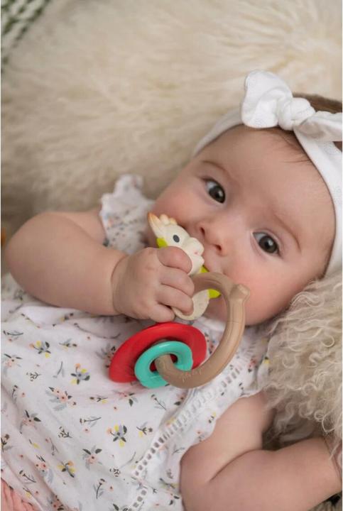 Actual product image Sophie la girafe Teething ring So'Pure Nature