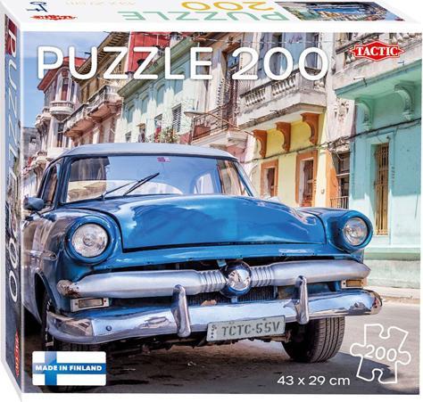 Actual product image Tactic Vintage car puzzle in Havana, 200 pieces. (200 pieces)