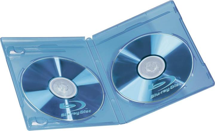 Produktbild Hama Blu-ray-Doppel-Leerhülle Standard 3er-Pack