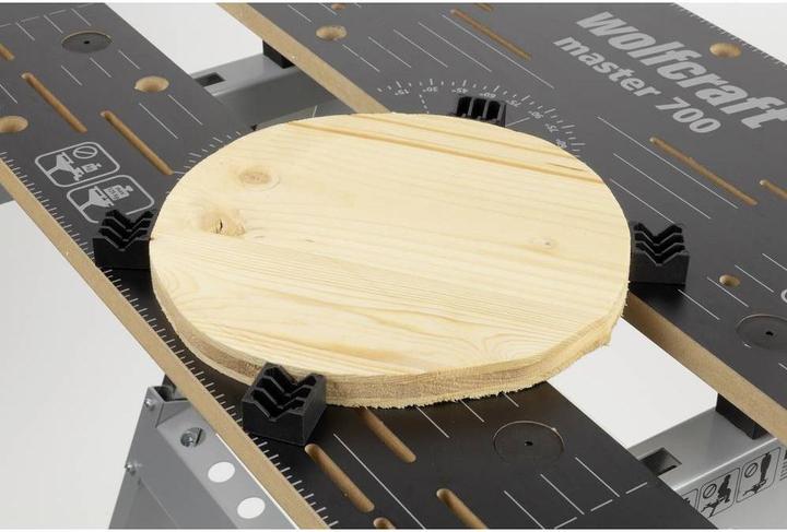 Image du produit wolfcraft 4 mâchoires de serrage pour étaux et tables de travail (20 mm)