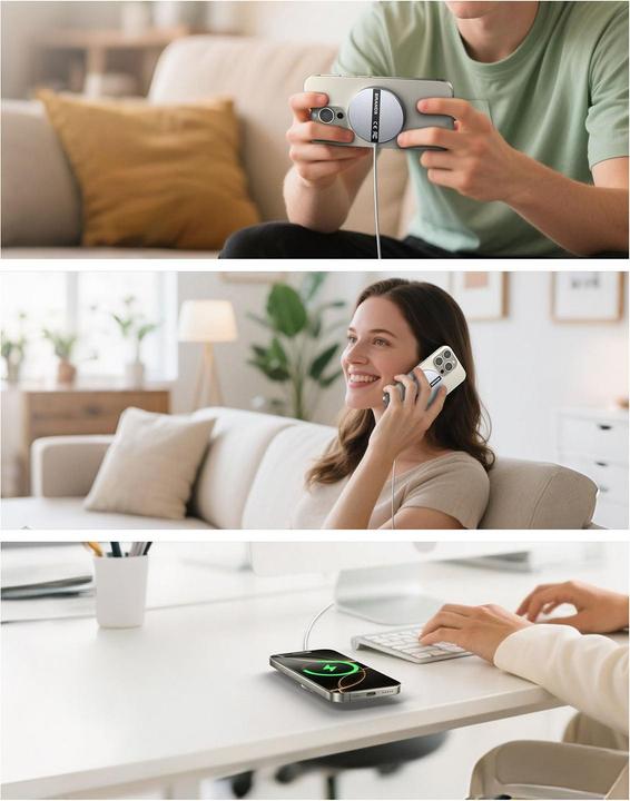 Actual product image Gear Wireless Qi2 Charger (15 W)