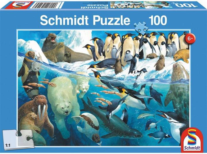 Actual product image Schmidt Spiele Animals at the Arctic Circle (100 pieces)