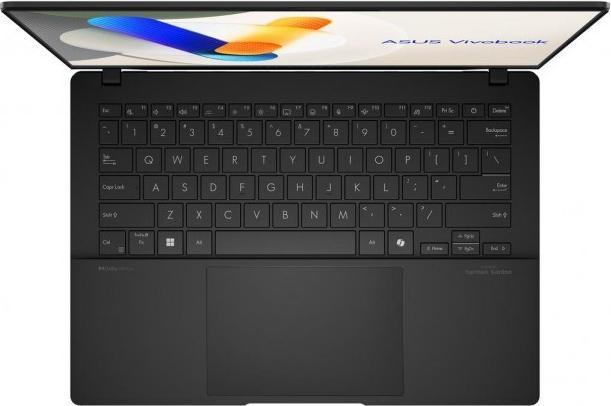 Actual product image ASUS Vivobook S 14 OLED M5406UA-PP007W Ryzen 7 8845H 14.0 3K 120Hz 400nits Glossy 32GB LPDDR5X SSD1 (14", 1000 GB, 32 GB, Eng. Int.)