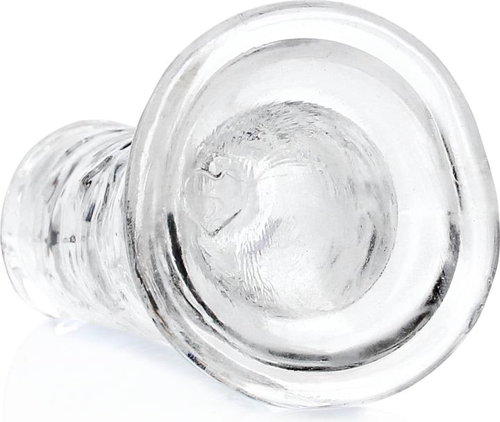 Image du produit RealRock Straight Realistic Dildo Suction Cup - 6" / 14,5 - Tra