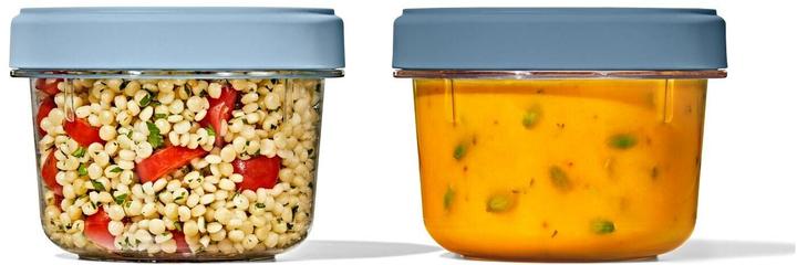 OXO 2er Set Good Grips Twist & Stack Aufbewahrungsbox (0.55 l)