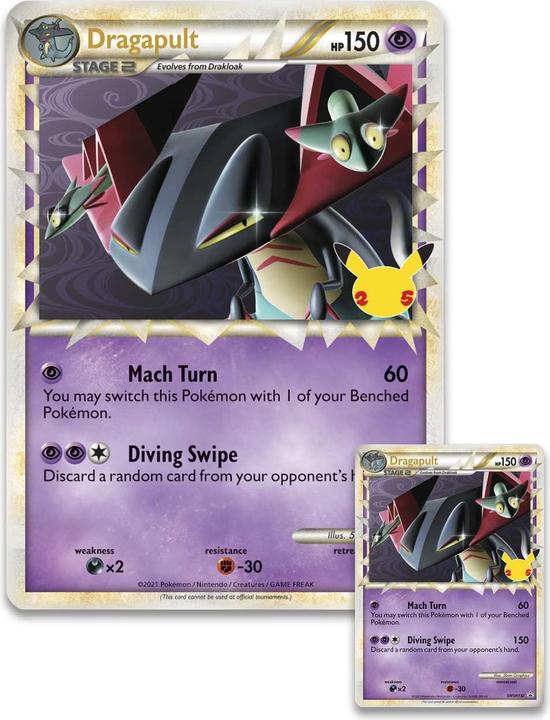 Image du produit Pokémon Dragapult Prime - Celebrations (Anglais, Coffret & Collection)