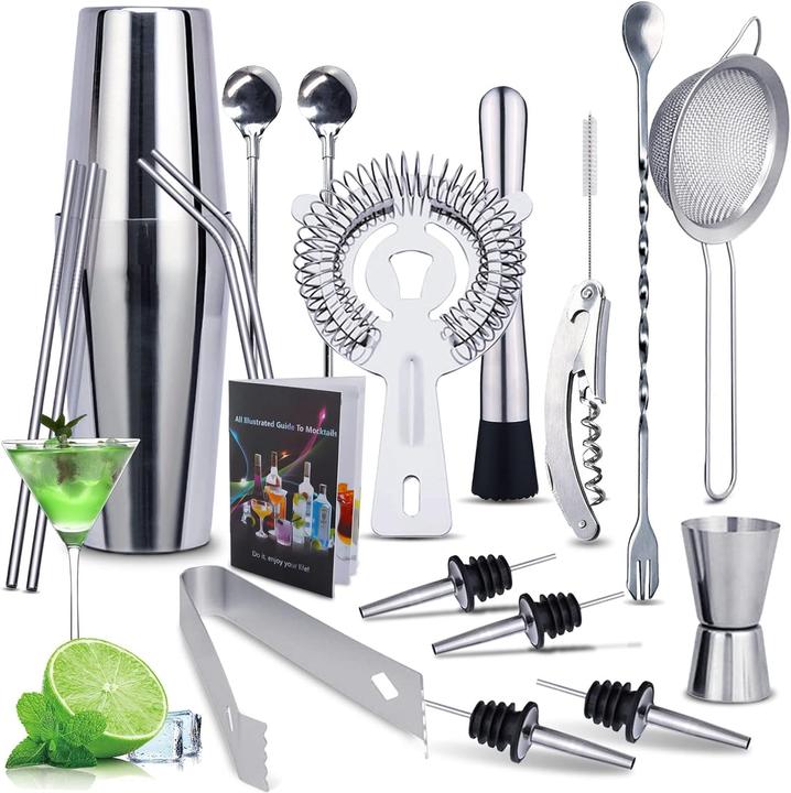 Immagine prodotto Maisitoo Set di shaker per cocktail (Set da cocktail)