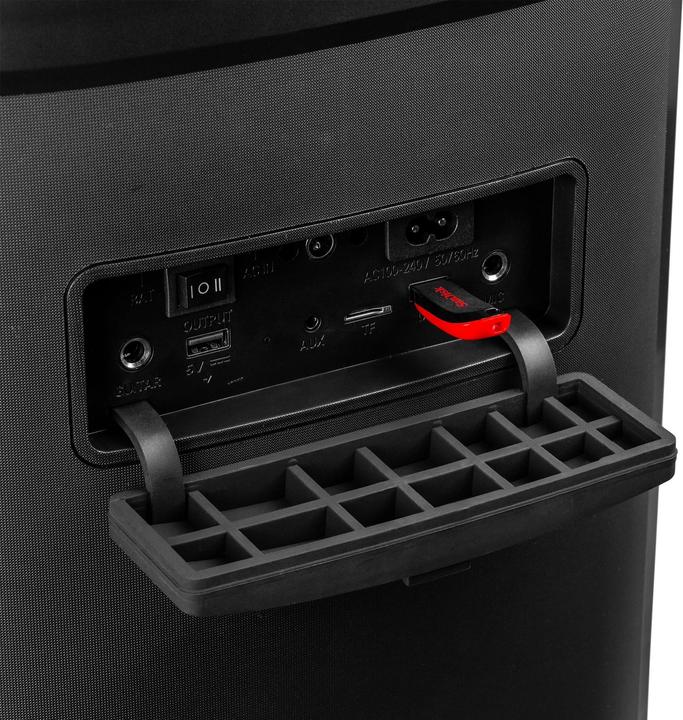 Produktbild Fenton Bluetooth Speaker Pulse200 Schwarz (12 h, Akkubetrieb, Netzbetrieb)