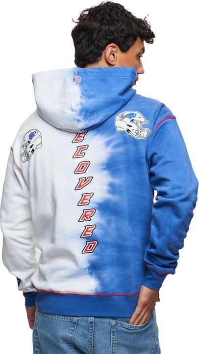 Produktbild Recovered Re:covered Fleece Hoody - INK DYE Buffalo Bills - L (L)