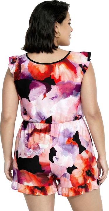 Produktbild Ulla Popken Badekleid, Blüten, Rüschen, Softcups (58, 60)