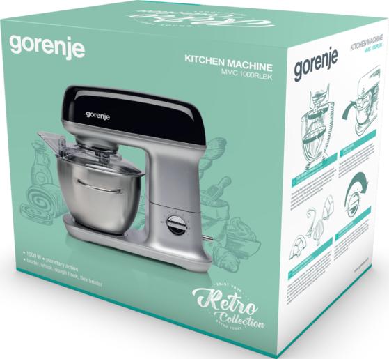 Actual product image Gorenje Small Appliances KITCHEN MACHINE 1000W (MMC1000RLBK) (1000 W, 4.50 l)