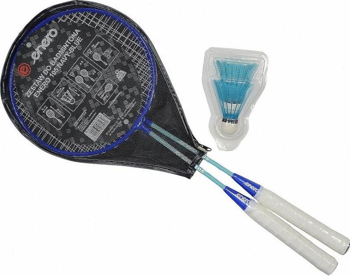 Productafbeelding Enero Zestaw Do Badmintona W Pokrowcu Navy Blue 105