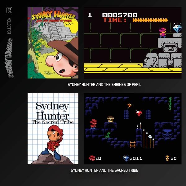 Actual product image Blaze Evercade Sydney Hunter Collection Cartridge (Evercade)
