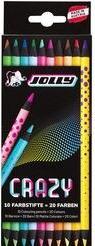 Produktbild Jolly Crazy Buntstifte farbsortiert, 10 St. (10x)