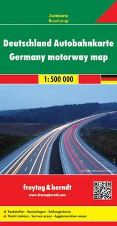 Produktbild Deutschland Autobahnkarte