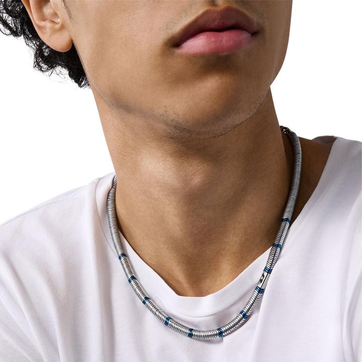 Image du produit Diesel Kette D LOGO (Acier inoxydable, Hématite)