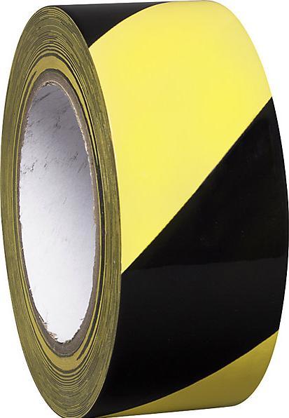 Actual product image kaiserkraft Floor marking tape made of vinyl, two-coloured (50 mm)