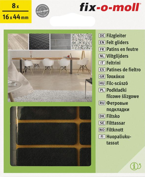 Produktbild Fix-o-moll Filzgleiter (Filzgleiter, 8 Stück)