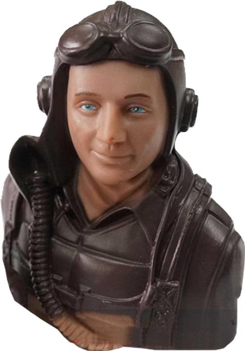 Planet-Hobby 1/5 WWII America Pilot Höhe 105mm, Breite 95mm, Tiefe