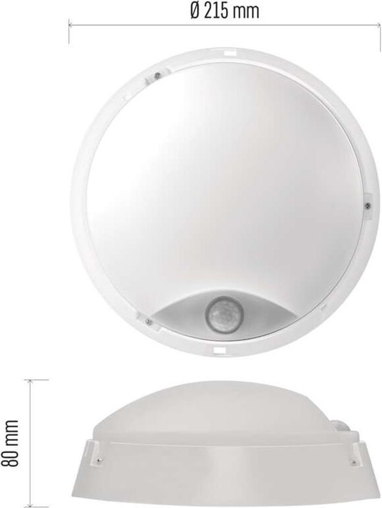 Produktbild Emos LED Deckenleuchte mit Bewegungsmelder (1100 lm)