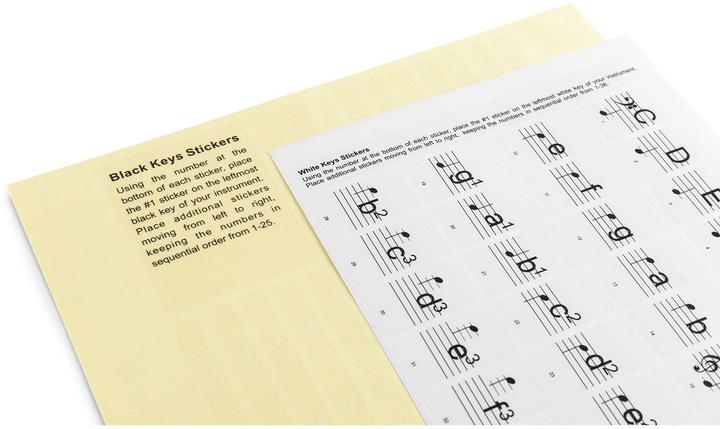 Image du produit Max Autocollant de partition KB-KEY (Instrument Éclairage)
