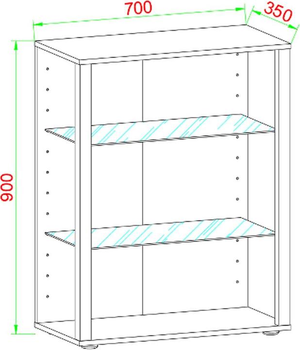 Actual product image VCM Collector's showcase (70 x 35 x 90 cm)