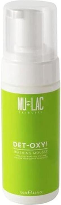 Actual product image Mulac Det-Oxy! Cleansing/oxygenating mousse 125ml (Cleansing lotion, 125 ml)