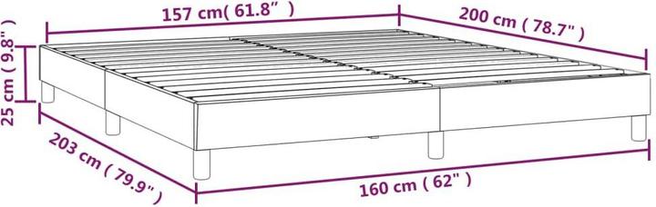 Actual product image vidaXL Helen (160 x 200 cm)