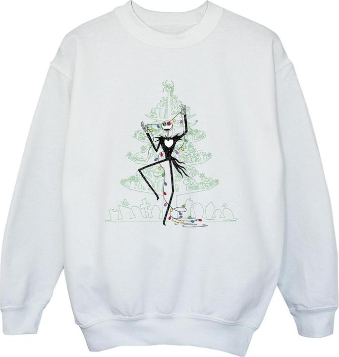 Immagine prodotto Disney The Nightmare Before Christmas Tree Green Felpa Ragazze (128)