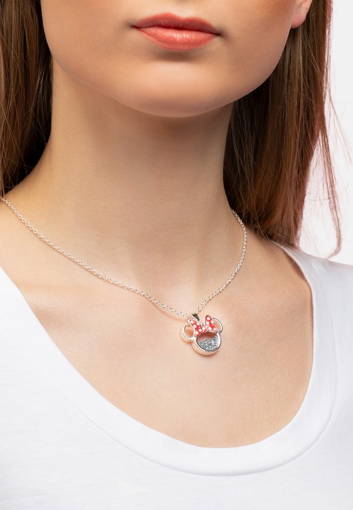 Produktbild NoName MINNIE - Collier Anniversaire en Laiton Plaqué Argent - Avril (Sterling Silber)