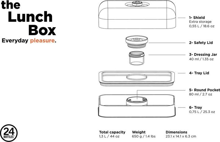 Produktbild 24 Bottles Lunchbox Tivoli